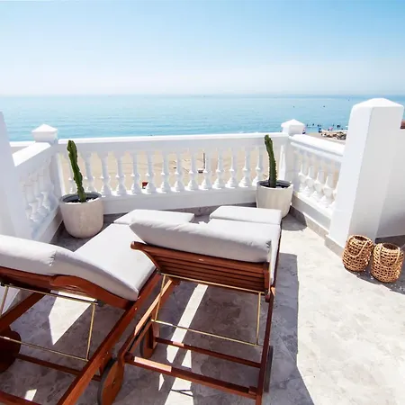 公寓 Mara's Seaviews -beachfront - Duplex Penthouse *